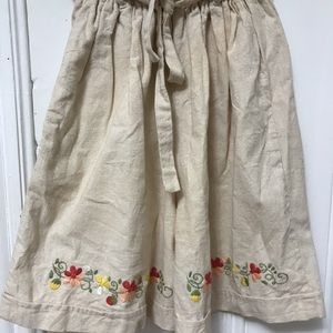 Vintage embroidered shorts